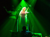 Megan Hilty as Audrey, and company
