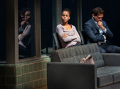 Kerry Washington as Kendra Ellis-Connor and Steven Pasquale as Scott Connor in American Son.