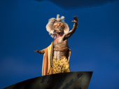 Bradley Gibson as Simba in The Lion King.