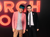 Upcoming Be More Chill stars George Salazar and Joe Iconis.