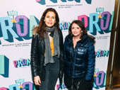 Tony nominee Jessica Hecht with upcoming Celebrity Autobiography star and comedian Rachel Dratch.