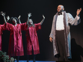 Ruben Studdard and the cast of Ruben & Clay's First Annual Christmas Carol Family Fun Pageant Spectacular Reunion Show.
