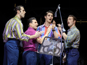 The cast of Jersey Boys.