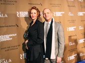 Janet McTeer and Joseph Coleman attend the Roundabout gala.