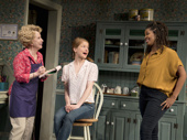 Debra Jo Rupp as Della, Genevieve Angelson as Jen and Marinda Anderson as Macy in The Cake.