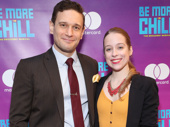 King Kong's Eric William Morris, who played the Squip in Be More Chill's off-Broadway run, with his wife Alyse Alan Louis.