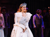 Kiss Me, Kate’s Stephanie Styles takes in the crowd.