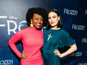 Frozen standbys Aisha Jackson and Alyssa Fox shine bright.