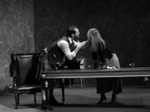 Russell Harvard as Duke of Cornwall and Aisling O'Sullivan as Regan in King Lear.
