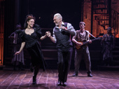 Amber Gray as Persephone and Patrick Page as Hades in Hadestown.