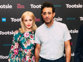 Acting couple Rose Byrne and Bobby Cannavale take a photo.
