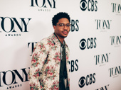 Ain’t Too Proud’s Ephraim Sykes earned his first Tony nomination for Best Featured Actor in a Musical.