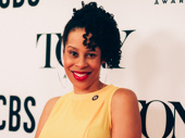 Ain’t Too Proud’s Tony-nominated book writer Dominique Morisseau strikes a pose.