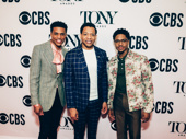 Ain't Too Proud Tony nominees Jeremy Pope, Derrick Baskin and Ephraim Sykes hit the red carpet.