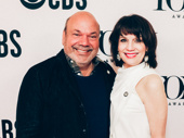 The Prom's Tony-nominated director Casey Nicholaw and star Beth Leavel snap a sweet pic.