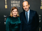 Mare Winningham and Anthony Edwards attend the 2019 Lucille Lortel Awards. Winningham was nominated for her performance in Girl From the North Country.