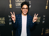 George Salazar won for his off-Broadway performance in Be More Chill.