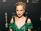 Kiss Me, Kate's Stephanie Styles gets glam for the Lucille Lortel Awards.