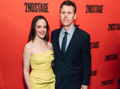 Tony nominee Maria Dizzia with husband, playwright Will Eno.