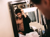 Ain't Too Proud Tony nominee Ephraim Sykes gets his look just right.