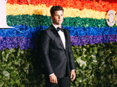 The Boys in the Band's Charlie Carver smolders on the red carpet.