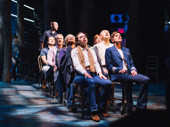The Come From Away company soars on stage.