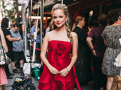 Broadway alum Stephanie Styles is radiant in red.