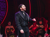 Moulin Rouge! star Tam Mutu takes his opening night bow.