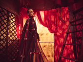 Jujamcyn honcho Jordan Roth stuns in his Zac Posen creation inspired by the Moulin Rouge! windmill.