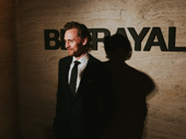 Tom Hiddleston snaps a photo. Catch Betrayal at the Bernard B. Jacobs Theatre through December 8!