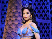 Arielle Jacobs as Jasmine in Aladdin.