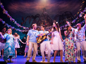 The touring company of Escape to Margaritaville, photo by Matthew Murphy