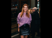 Roundabout alum Kate Walsh is all smiles at The Rose Tattoo's opening night.
