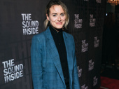 Orange is the New Black star Taylor Schilling heads to the theater.