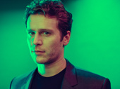 Jonathan Groff stars as Seymour in Little Shop of Horrors off-Broadway.