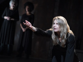 Nadia Bowers as Lady Macbeth in Macbeth.