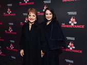 Grand Horizons-bound star Priscilla Lopez attends opening night of her nephew's play The Inheritance with her daughter Gabriella.