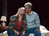 Judith Ivey as Maggie and Ken Narasaki as Billy in The Greater Clements.