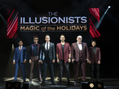 The cast of The Illusionists - Magic of the Holidays.