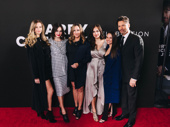 Harry Connick Jr. poses with his family: Georgia Connick, Kate Connick, Jill Goodacre and Charlotte Connick.