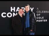 Marc Shaiman, who produced the "When Harry Met Sally" soundtrack, attends the opening with husband Louis Mirabal.