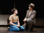 Taylor Trensch and Russell Harvard in To Kill a Mockingbird.