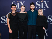Six creator Toby Marlow, creator and co-director Lucy Moss, co-director Jamie Armitage and choreographer Carrie-Anne Ingrouille.
