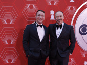 Spectacular, spectacular! Moulin Rouge! The Musical Tony nominee Danny Burstein takes a sweet photo with his son Alex.