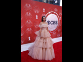 Broadway’s Nicolette Robinson is ravishing in tulle on the red carpet.