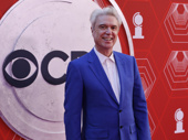 Burning down the house! American Utopia’s David Byrne, who is receiving a Special Tony Award for the innovative show, flashes a smile.