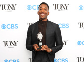 Britton Smith accepts the Special Tony Award on behalf of the Broadway Advocacy Coalition. (Photo: Cindy Ord/Getty Images for Tony Awards Productions)