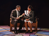 Norm Lewis as Reginald and Cleo King as Baneatta Mabry in Chicken & Biscuits.