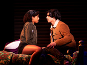 Morgan Dudley as Frankie and Adi Roy as Phoenix in Jagged Little Pill.