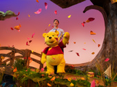 Jake Pazel as Pooh in Winnie the Pooh: The New Musical Adaptation.